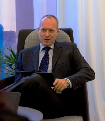 Business Coach Mag. Christian Molnar bei einer Coaching-Sitzung